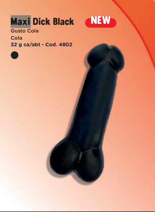 XXL Fekete Kuki gumicukor 100 gramm