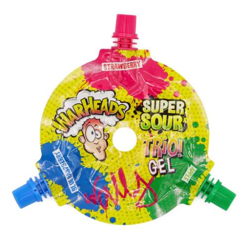 Warheads savanyú zselé 3 ízű