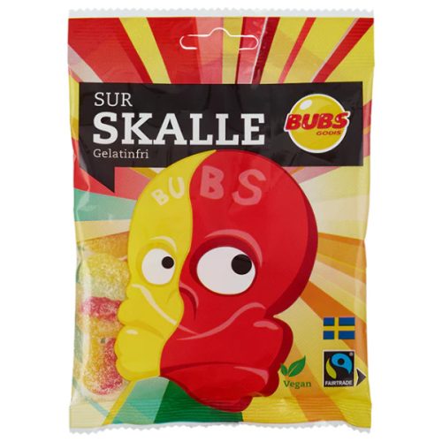 Bubs Sur Skalle 90 gr (Vegán)