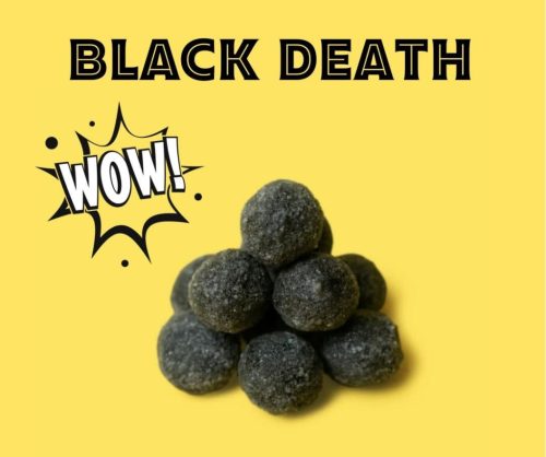Black Death by Mr Simms - savanyú cukor 100g