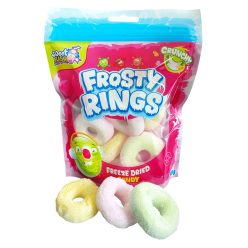   Sweet Flash Frosty Rings 50g - Fagyasztva szárított gumicukor