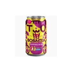 BOBA CAT 320 ML PASSION FRUIT LYCHEE TEA