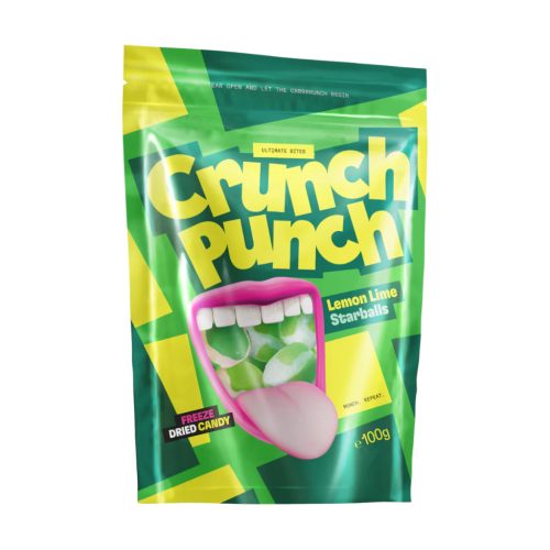 Crunch Punch Lemon Lime Starballs 100 gramm