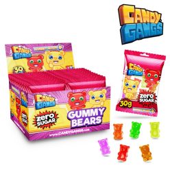 Candy Gangs Gummy Bears cukormentes maci gumicukor 30 gramm