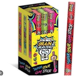 Brain Blaster brutál savanyú rágó