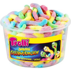 Trolli savanyú kukac gumicukor 1050 gramm