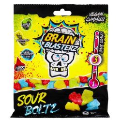 Brain Blaster Sour Bolts 100 gramm (VEGÁN)